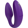 Вибратор для пар WE-VIBE SYNC 2 фиолетовый, в комплекте батарейка для пульта SNSZ3SG4