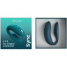Вибратор для пар WE-VIBE SYNC 2 зеленый, в комплекте батарейка для пульта SNSZ3SG8