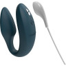 Вибратор для пар WE-VIBE SYNC 2 зеленый, в комплекте батарейка для пульта SNSZ3SG8