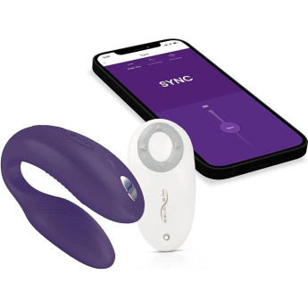 Вибратор для пар WE-VIBE SYNC O светло-фиолетовый